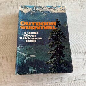 Vintage 1972 Avalon Hill Outdoor Survival Bookshelf Edition (unpunched)